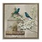 Stupell Industries Neutral Birdcage Menagerie Floating Frame, design by Elaine Vollherbst